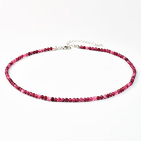 Collar Gargantilla Boho de Acero Inoxidable con Cuentas Coloridas para Mujer - Chapado en Oro de 18K, Ligero, Accesorio Veraniego para la Playa