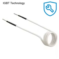 Cabezal de Calentamiento por Inducción de Cobre Redondo Profesional para Estaciones de Soldadura de Metales a Pequeña Escala y Mantenimiento de Hardware
