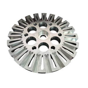 Pieza de Torneado <span class=keywords><strong>CNC</strong></span> de Aluminio de Alta Calidad Personalizada, Piezas de Motor de Rotor de Mecanizado <span class=keywords><strong>CNC</strong></span> de Acero - Product Image 1