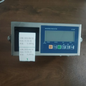Hoge Kwaliteit <span class=keywords><strong>Display</strong></span> 304 Roestvrij Staal Digitale Weegindicator Voor Vloerweegschalen Bench Schaal Met Printer - Product Image 1
