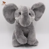 Customize Lovely Stuffed Heartbeat Recordable Elephant Plush Toy
