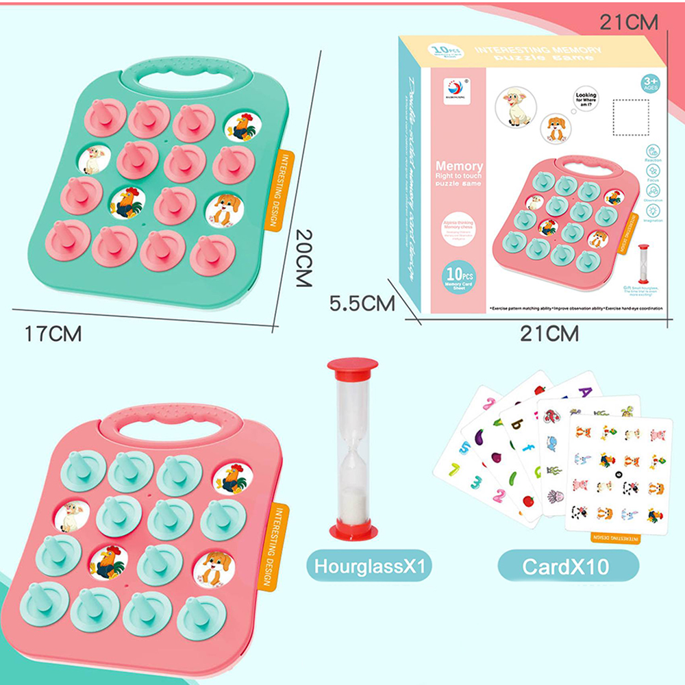 4-Step Memory Match Green