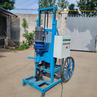 Machine de forage hydraulique portable à moteur diesel très vendue pour le forage de puits d'eau