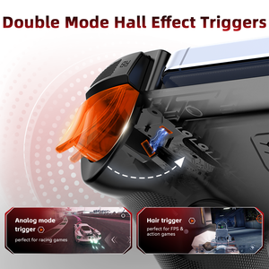 Controlador de Juego Inalámbrico Extensible AB02S con Motor de Vibración Diseño Telescópico Batería de 450mAh para Switch <span class=keywords><strong>2</strong></span> y Android - Product Image 4