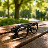 Étui de recharge pour lunettes de traduction vocale, batterie 3100 mAh, traduction continue pendant 8 heures pour les voyages d'affaires, lunettes intelligentes