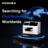PodNEX A3 DX7 Printer Inkjet UV Flatbed Otomatis CMYK 2400 DPI Kontrol Android untuk Casing Ponsel dan AirPods