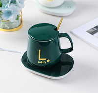 Tasse à café chauffante intelligente à contrôle de température 55 degrés avec coussin chauffant (CP011C) - Vente chaude