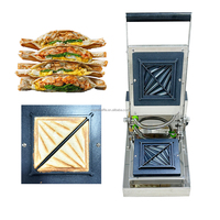 Machine commerciale électrique de fabricant de sandwich grillé de fabricant de sandwich en acier inoxydable Offre Spéciale pour le snack-bar