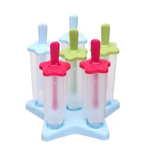 Novelty Reusable Plastic Stick Popsicle Eco Friendly Popular Design <b>Ice</b> <b>Pop</b> Molds - Product Image 1