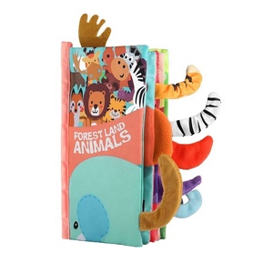 2023 libros de tela de inteligencia para bebés, juguetes educativos lavables y suaves al tacto personalizados - Product Image 2