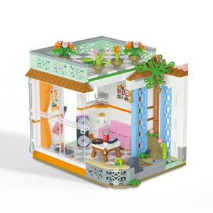 Juego de Bloques de Construcción de Casas de Jardín con Vista a la Ciudad, Tipo 4 en 1, Novedad de 2024, Bloques de Cristal para Construir Casas de Flores, Ladrillos para Niños, Juguetes de Bricolaje - Product Image 4