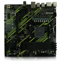 Carte mère d'ordinateur B550 la plus performante AM4 Pc B550m carte mère DDR4 carte mère combinée de jeu de bureau
