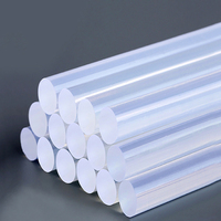 Bâton de colle thermofusible KAMEI, directement de l'usine, EVA transparent, adhésif puissant, emballage 7 mm 11 mm