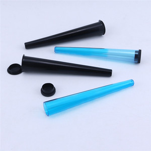 Tube conique en plastique vide, emballage en tube plastique, conteneur de stockage - Product Image 3