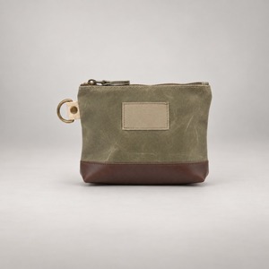 Pochette à rivets en toile de canard cirée pour pickleball 16 oz, personnalisable avec logo, vente en gros, pour balles de tennis - Product Image 1