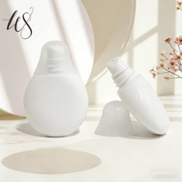 Tube cylindrique mini PP personnalisé de 15 ml pour baume à lèvres, fond de teint, brillant à lèvres, masque pour les lèvres, emballage pour rouge à lèvres et crème pour les yeux