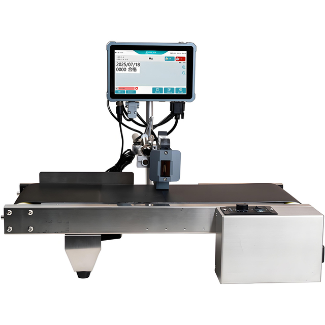 2026 New TIJ Online Inkjet Printer Hot Sale Multifunctional Automatic Assembly Line 600dpi Resolution Low Price Label Printer