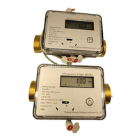 Compteur de chaleur ultrasonique Classe B DN20 en laiton OEM personnalisé Prise en charge de la communication à distance avec RS485 ou Mbus Certification CE&MID