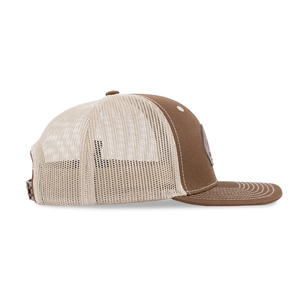 الأكثر مبيعًا 6 ألواح مخصصة Debossed سبليت O الشعار أسود منقوش قبعة شبكية بإبزيم مزدوج الصدر - Product Image 5