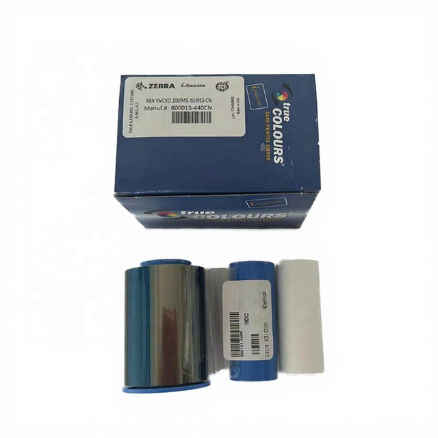 New original Z-ebra P310i P320i P330i P420i P430i Printer Ribbon 800015-440CN YMCKO