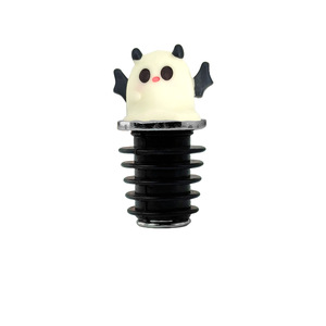 Black Winged <strong>Devil</strong> <strong>Wine</strong> Stopper Aluminum Alloy Bottle Seal For <strong>Red</strong> <strong>Wine</strong> Corks With Cute Design - Product Image 1