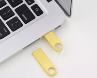 Logo gratuit Logo personnalisé Clé USB en métal Style porte-clés Clé USB Clé USB Clé USB