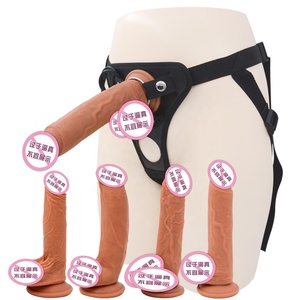 Ropa interior usable para mujer, consolador con correa sólida para sexo lésbico - Product Image 1