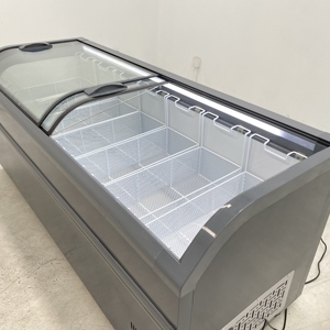 Congelador Horizontal Comercial para Alimentos Congelados, Exhibidor de Alimentos Congelados, Equipo de Cocina para Tiendas Tipo Isla Europeas - Product Image 5