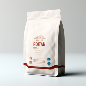 Bolsa de cremallera de fondo plano reciclable 100% de alta calidad, bolsa de arroz de plástico a prueba de humedad con estilo de soporte de logotipo propio - Product Image 1