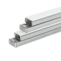 Barre d'isolation en verre à design moderne, en aluminium à bords chauds, pliable pour fenêtres/portes coulissantes doubles