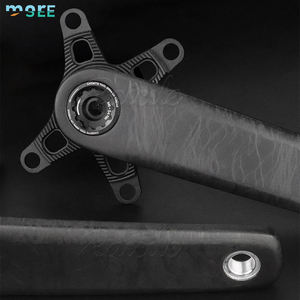 SeeMore 4 Claws 110mm BCD Manivelle en fibre de carbone à montage direct Plateau de pédalier <span class=keywords><strong>DUB</strong></span> Axe de 29 mm Ultra-léger Ensemble de manivelle de vélo de route en carbone - Product Image 2