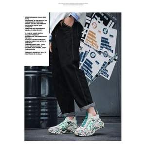 รองเท้าวิ่งน้ำหนักเบาสุดอินเทรนด์สำหรับผู้ชายทุกฤดูกาลรองเท้าวิ่งรองรับแรงกระแทกพร้อมซับในตาข่ายสำหรับนักเรียนมัธยมปลาย - Product Image 5