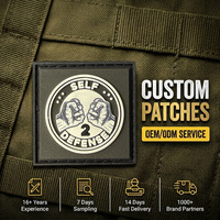 Écusson en silicone thermocollant personnalisé avec logo, étiquette en caoutchouc gaufrée 2D 3D, patch en PVC souple pour chapeau/vêtement