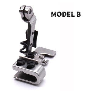 Nuevo pie de arrastre doble para doble pliegue con 4 hilos para dos capas de tela, compatible con overlockers de brazo bajo/medio/alto - Product Image 6