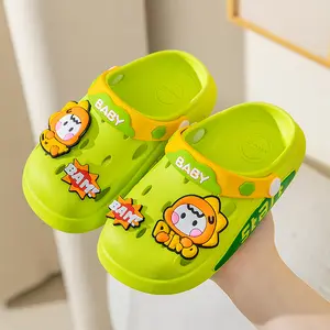 design summer kids EVA outdoor slides slipper boys girls house bathroom soft anti slip slippers for children