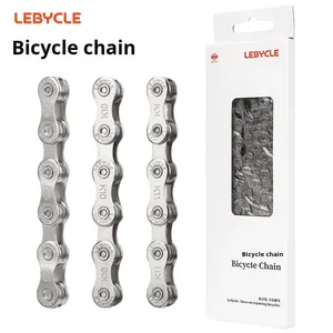 Chaîne <span class=keywords><strong>de</strong></span> vélo en acier pour VTT et vélo <span class=keywords><strong>de</strong></span> <span class=keywords><strong>route</strong></span> pour vélos à 7/8/9/10/11/21/24/27/30 vitesses - Product Image 3