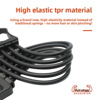 Tube d'extension pectorale multifonctionnel en caoutchouc non pliable, modèle W203, pour le yoga, l'exercice et le gain musculaire