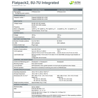 ELTEK FP2 48V 24kw redresseur Flatpack2 48/2000 SHE 5U-7U système d'alimentation de télécommunication intégré (CTO20405.nnn)