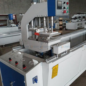 Eworld PVC-Fensterherstellungsmaschine <span class=keywords><strong>2</strong></span>-Kopf Halbautomatische Schweißmaschine für UPVC/PVC-Fenster mit 2500W Motor 380V/220V - Product Image 2