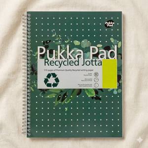 Fournitures scolaires, cahier à spirale double fil recyclé, format personnalisé, lignes découpées, logo personnalisé pour étudiants, OEM/ODM, couleur personnalisée - Product Image 1