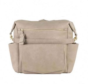 Échantillon Gratuit : Sac à Langer Bébé en Cuir PU de Haute Qualité, Grande Capacité, Design Voyage Extérieur, Idéal pour Maman - Product Image 1