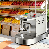 Automatische mango-, aardappel- en ander fruit- en aardappelschiller, multifunctioneel, elektrisch, van roestvrij staal.