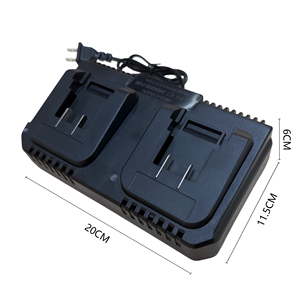 ใช้งานร่วมกับเครื่องมือไฟฟ้า WORX 21V 2A เครื่องชาร์จแบตเตอรี่ 2 พอร์ต Li-Ion ชาร์จเร็ว ไฟ LED แสดงสถานะ เป็นมิตรกับสิ่งแวดล้อม - Product Image 3