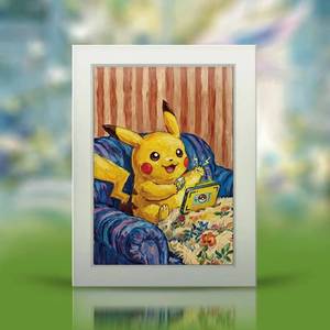 Tarjetas de Arte Cómico Personalizadas al por Mayor, Tarjetas de Arte Eif Baby Pokemoned, Versión en Inglés, Primera Edición, Caja Misteriosa, Paquete de Refuerzo - Product Image 1