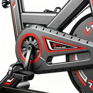 Bicicleta de Ejercicio Silenciosa para Interiores, Bicicleta de Fitness Vertical, Equipo Deportivo para Interiores, Capacidad de Carga Máxima de 150 kg para el Hogar - Product Image 2