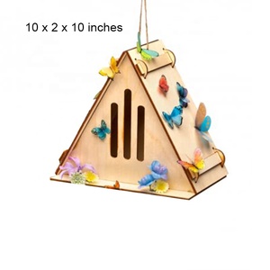 Ổ Bọ Rùa Bướm Thủ Công Tự Làm Thân Thiện Với Môi Trường Sống Côn Trùng Có Lợi Ổ Bọ Khách Sạn Bộ Dụng Cụ Nhà Bướm Bằng Gỗ - Product Image 2