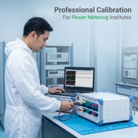 Dispositivo de calibración de interruptores de derivación en carga AC/DC con control USB por PC, fuente estándar de alta precisión para pruebas de OLTC en transformadores.