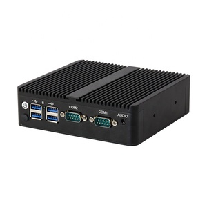 มินิพีซี Celeron J6412 Quad Core Quad Thread 6USB พร้อมพอร์ต VGA HD PCIE/SATA หน่วยความจำ 16GB คอมพิวเตอร์พกพาไร้พัดลม H30 2LAN 6USB มินิ - Product Image 2