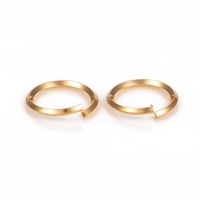 Pandahall 15 Gauge 15Mm Jump Ring Golden 304 Roestvrij Staal