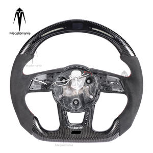 Vente directe d'usine pour <span class=keywords><strong>Audi</strong></span> A5 B8 A7 Q3 <span class=keywords><strong>S8</strong></span> A3 8P R8 Led Tt S3 A6 C7 Rs3 A4 B8 TTS Volant en fibre de carbone véritable avec LED - Product Image 1